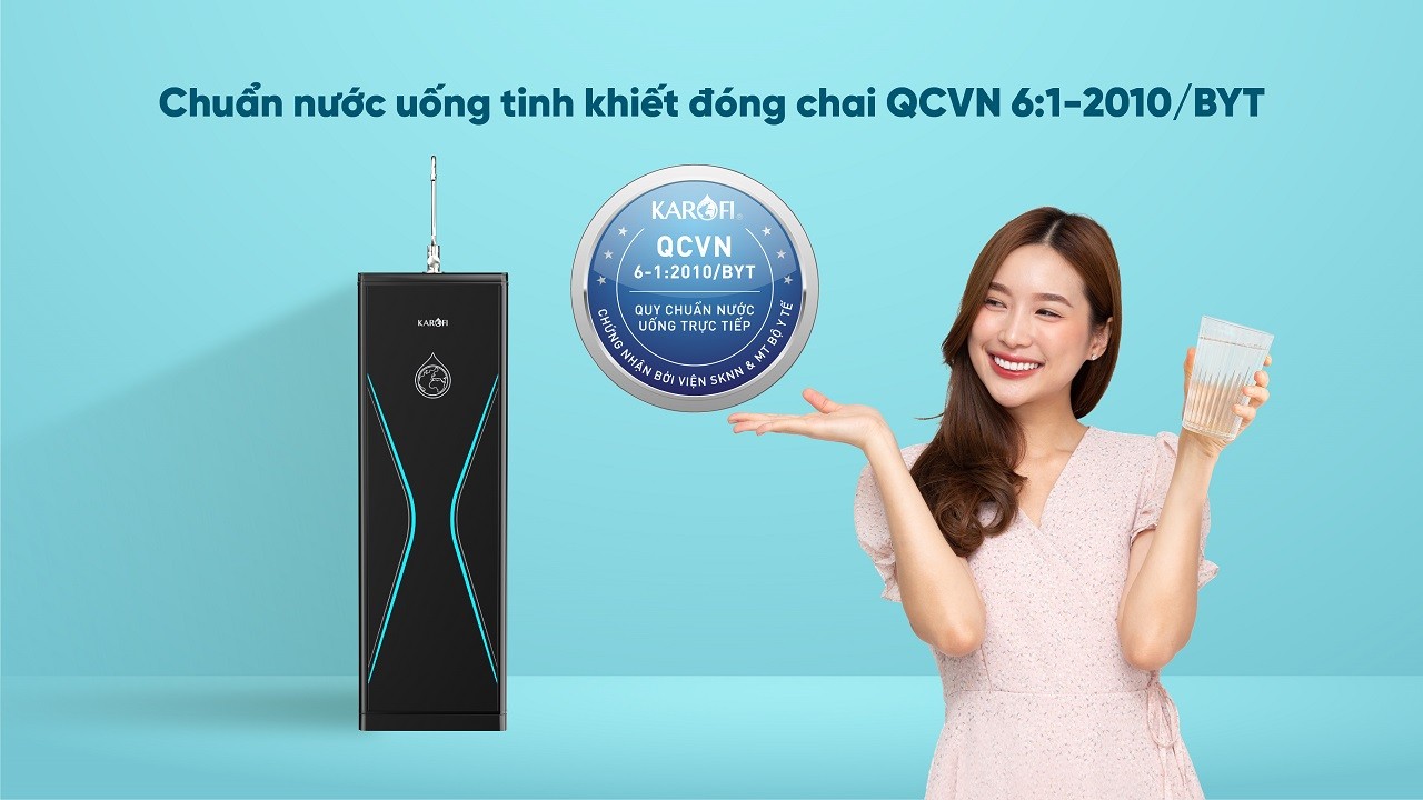 Máy lọc nước RO Karofi KAQ-D36S