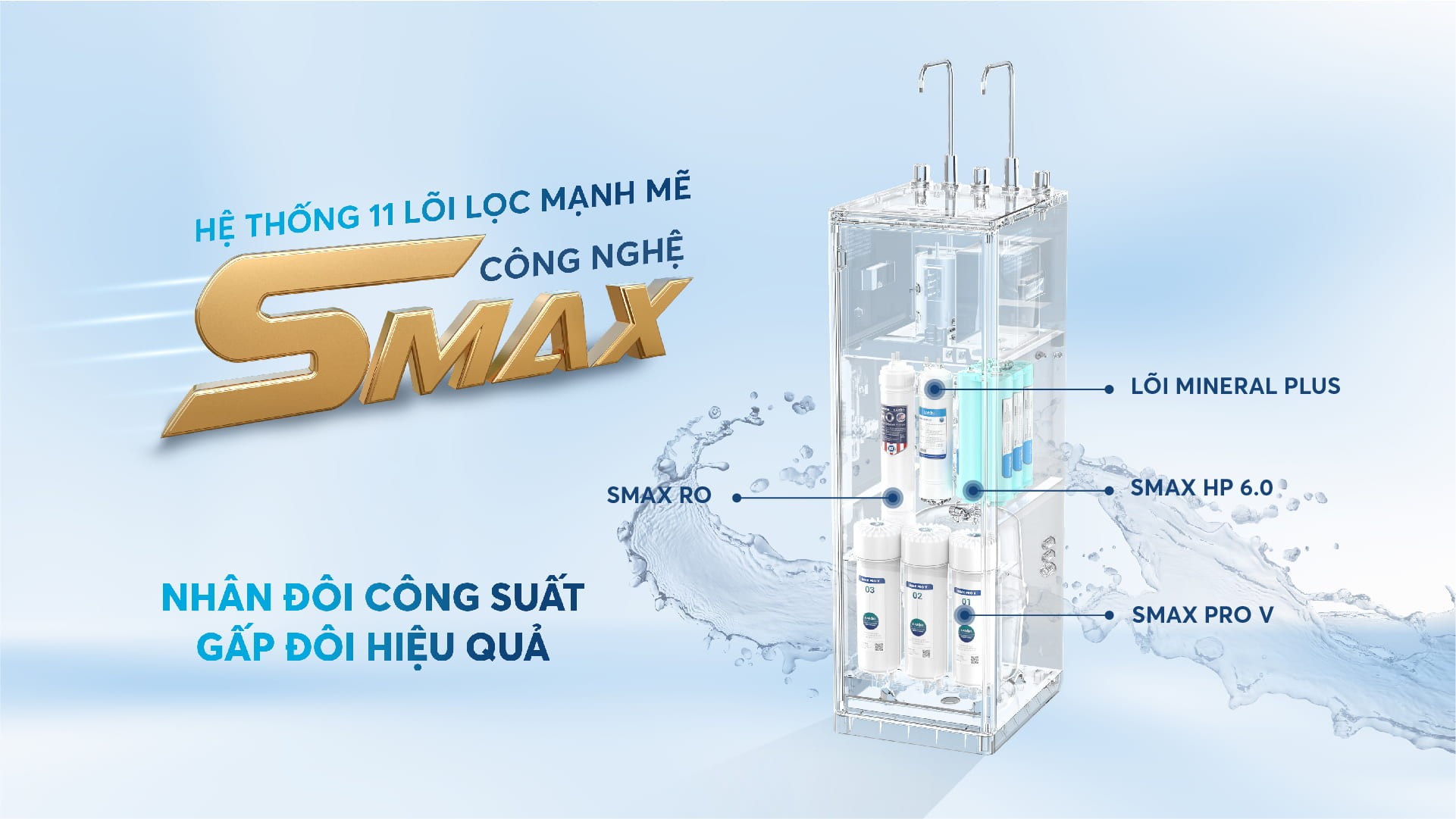 Máy lọc nước nóng lạnh nguội Karofi KAD-D528