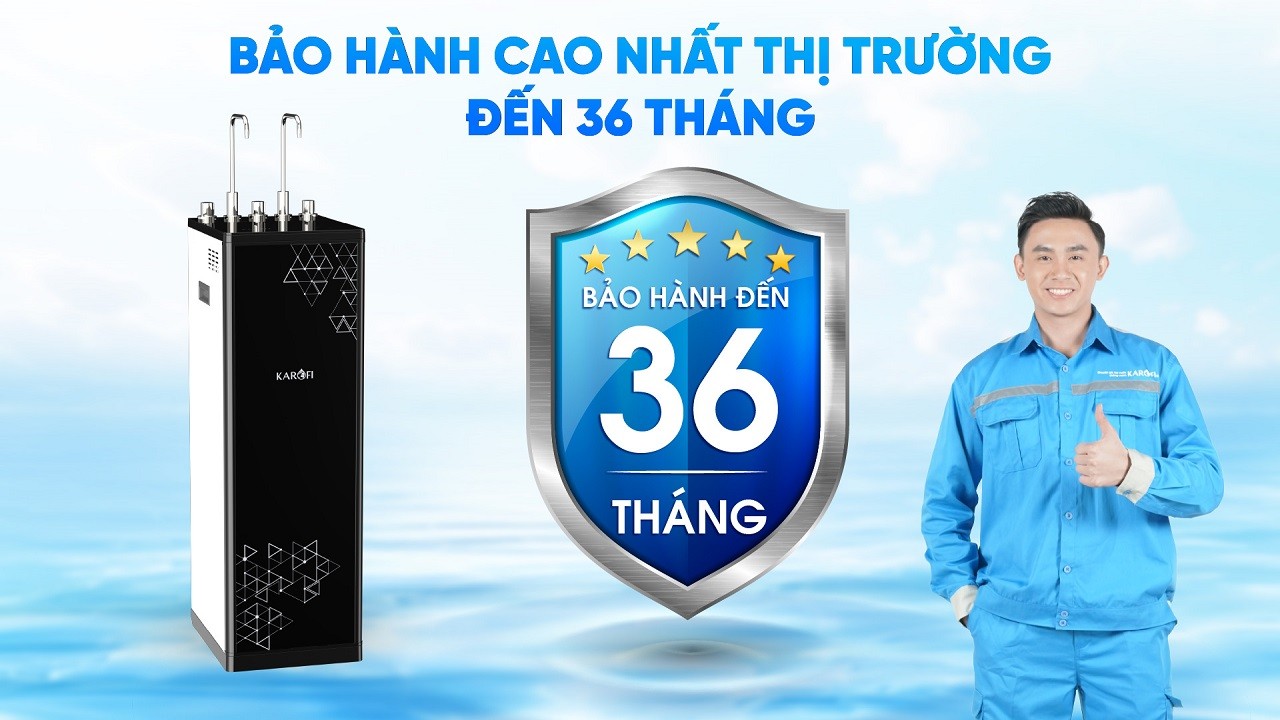 Máy lọc nước nóng lạnh nguội Karofi KAD-D66S