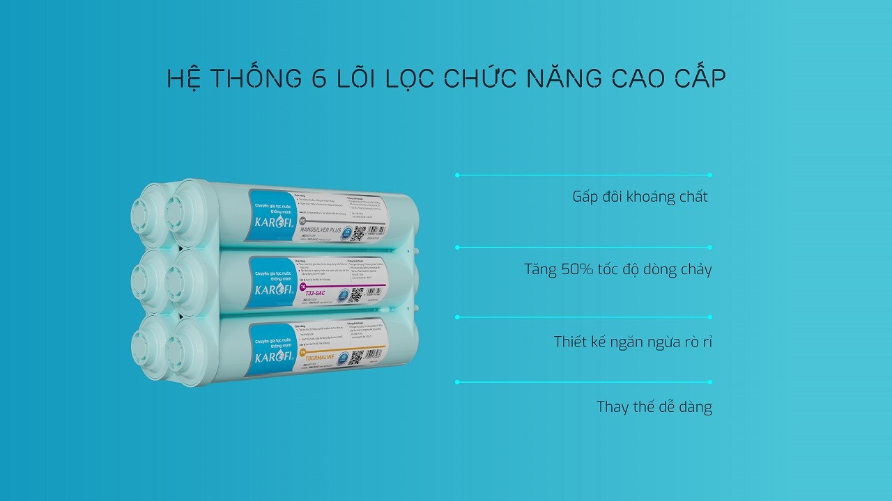 Máy lọc nước RO Karofi ERO100V