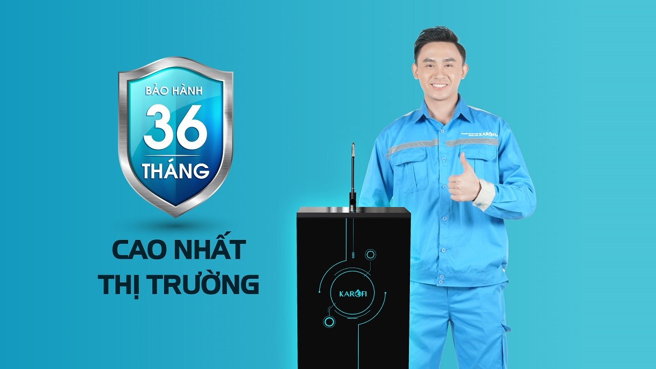 Máy lọc nước RO Karofi ERO100V