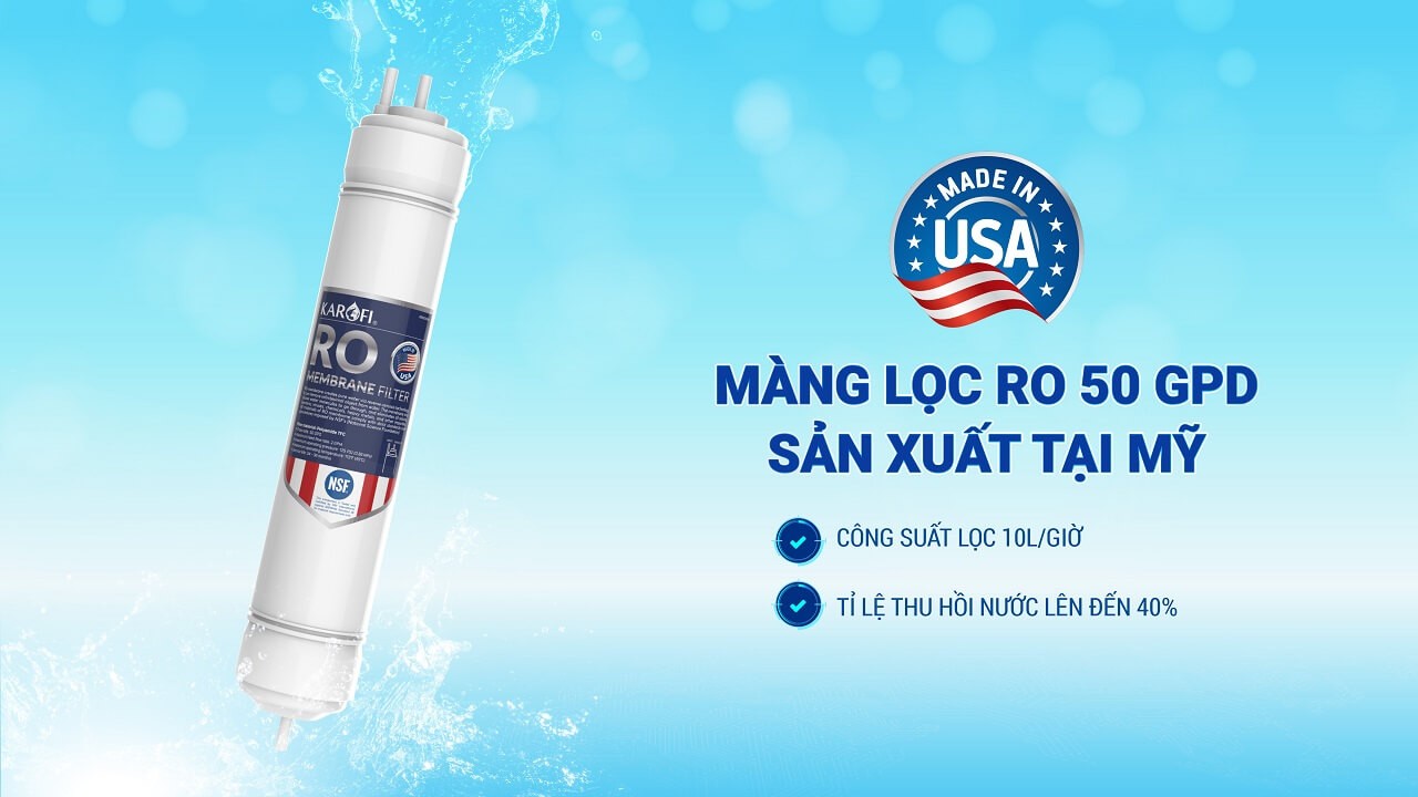 Máy lọc nước nóng nguội Karofi KAH-D15