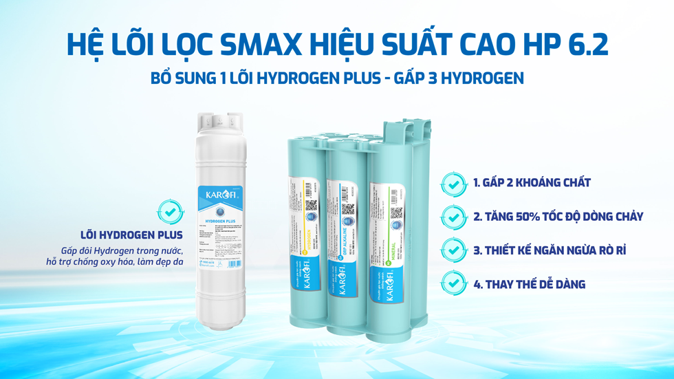 Máy lọc nước RO Karofi KAQ-D20