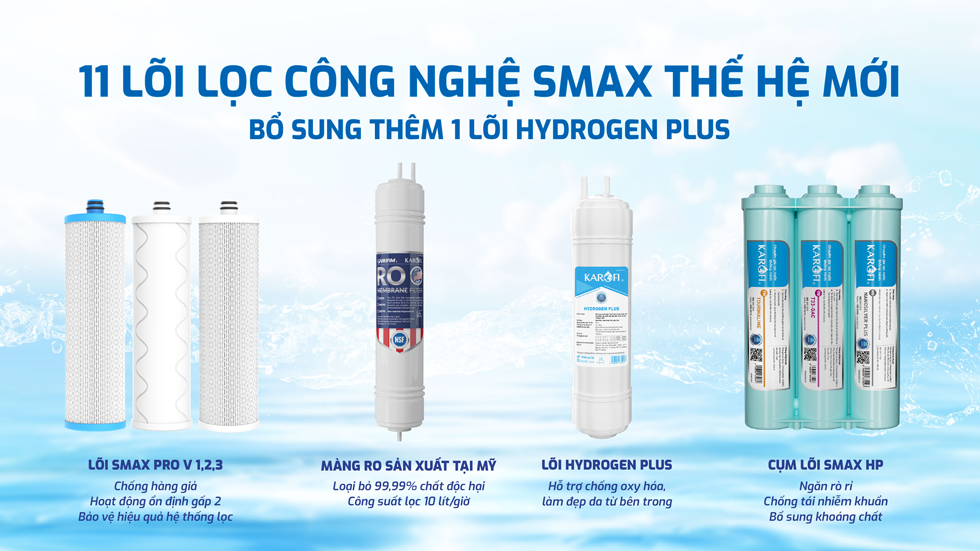 Máy lọc nước nóng lạnh nguội Karofi KAD-L68