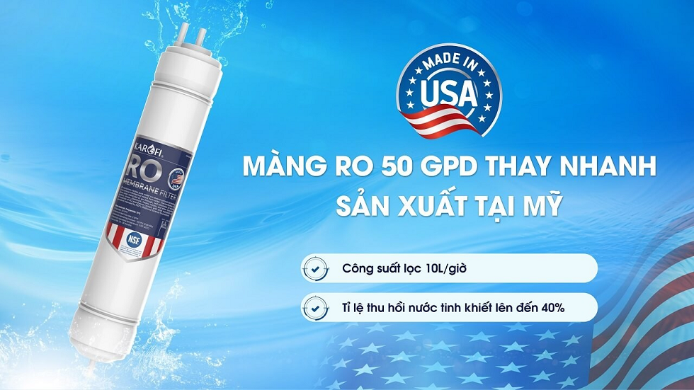 Máy lọc nước nóng lạnh nguội Karofi KAD-L68