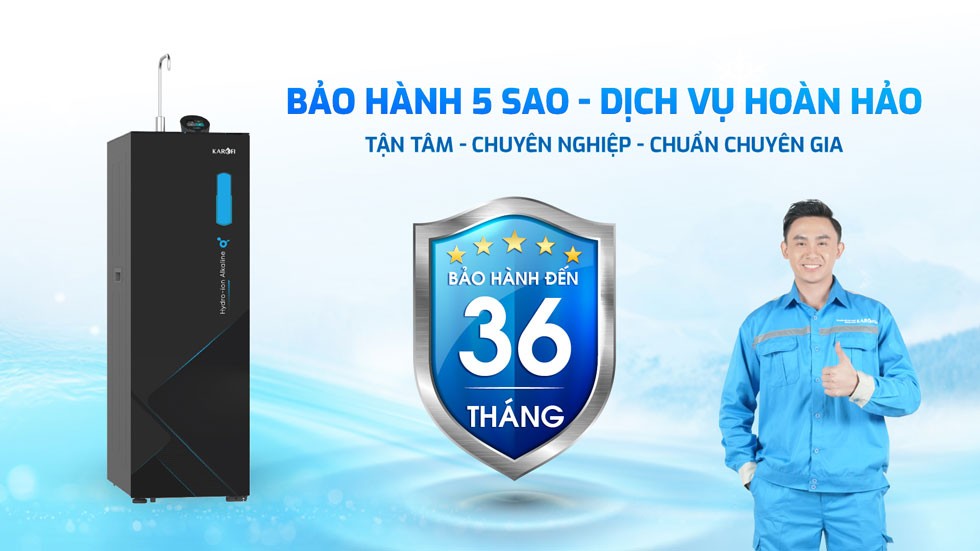 Máy lọc nước Hydro- ion kiềm Karofi KAE-S68