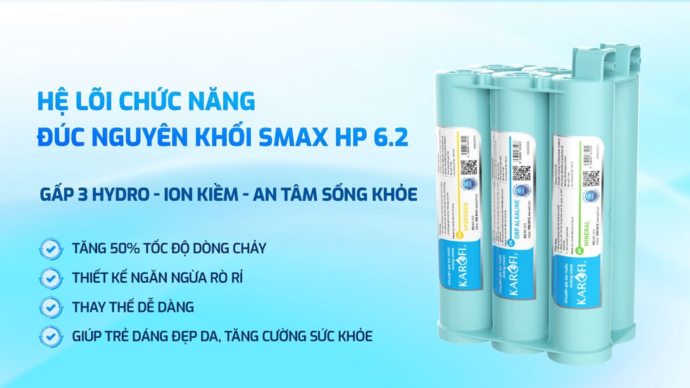 Máy lọc nước Hydro- ion kiềm Karofi KAE-S68