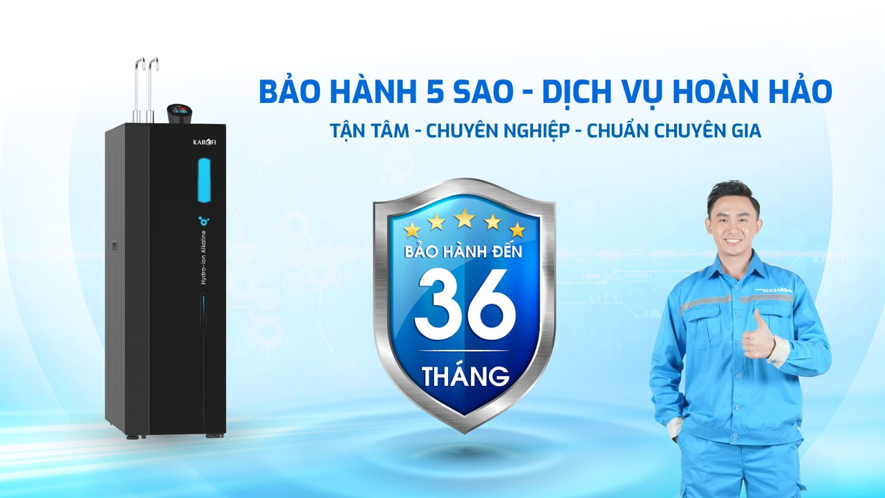 Máy lọc nước Hydro- ion kiềm Karofi KAE-S86