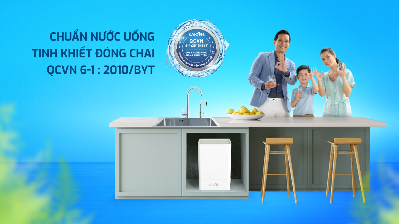 Máy lọc nước Karofi KAQ-U65