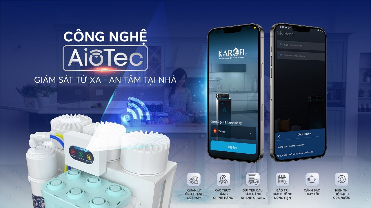 Máy lọc nước Karofi KAQ-U95