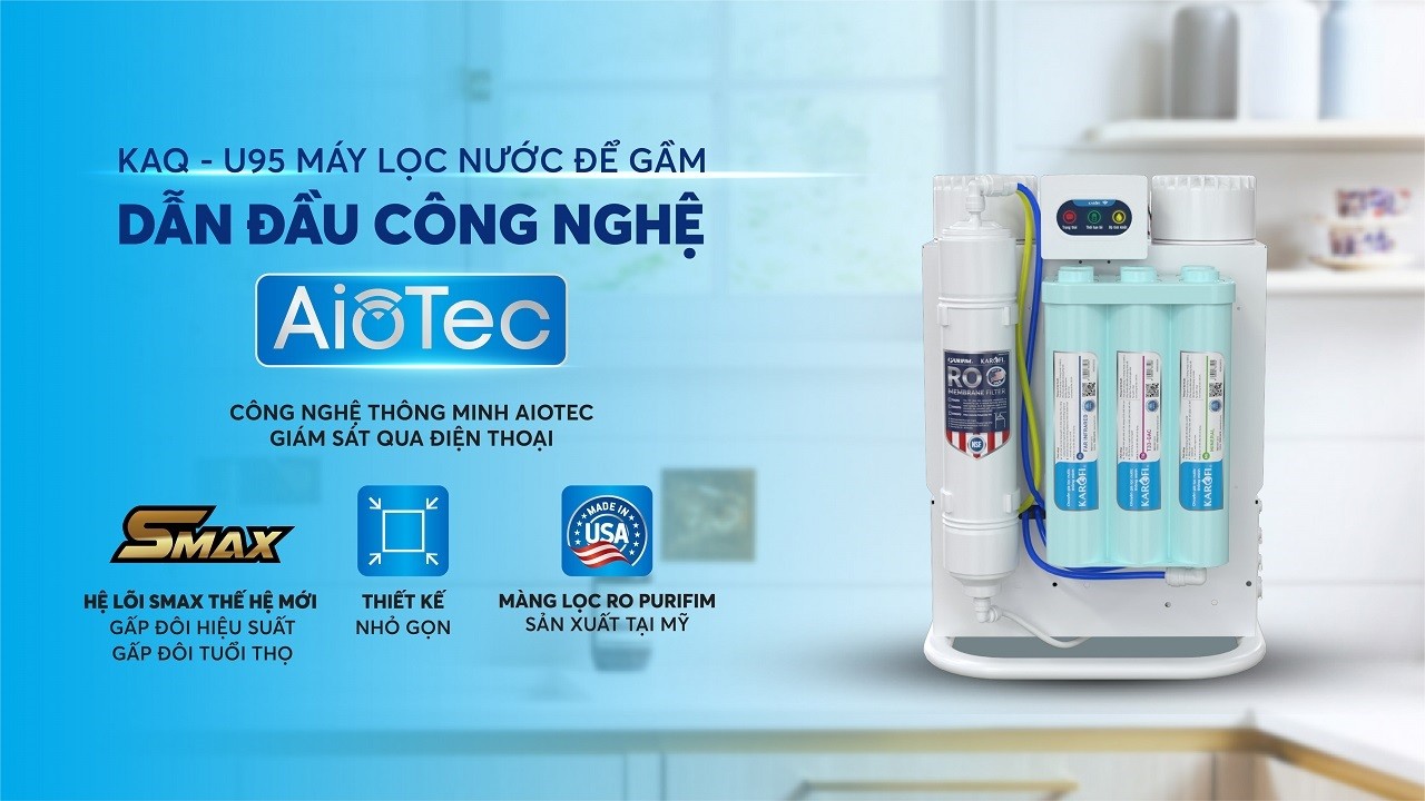 Máy lọc nước Karofi KAQ-U95